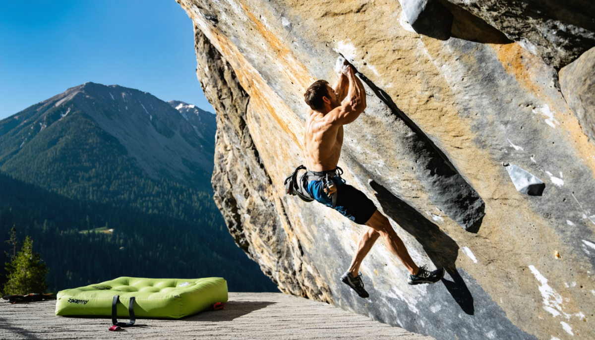 découvrez l'escalade de bloc, un sport passionnant alliant défi physique et technique. explorez ses secrets captivants pour débutants et experts.