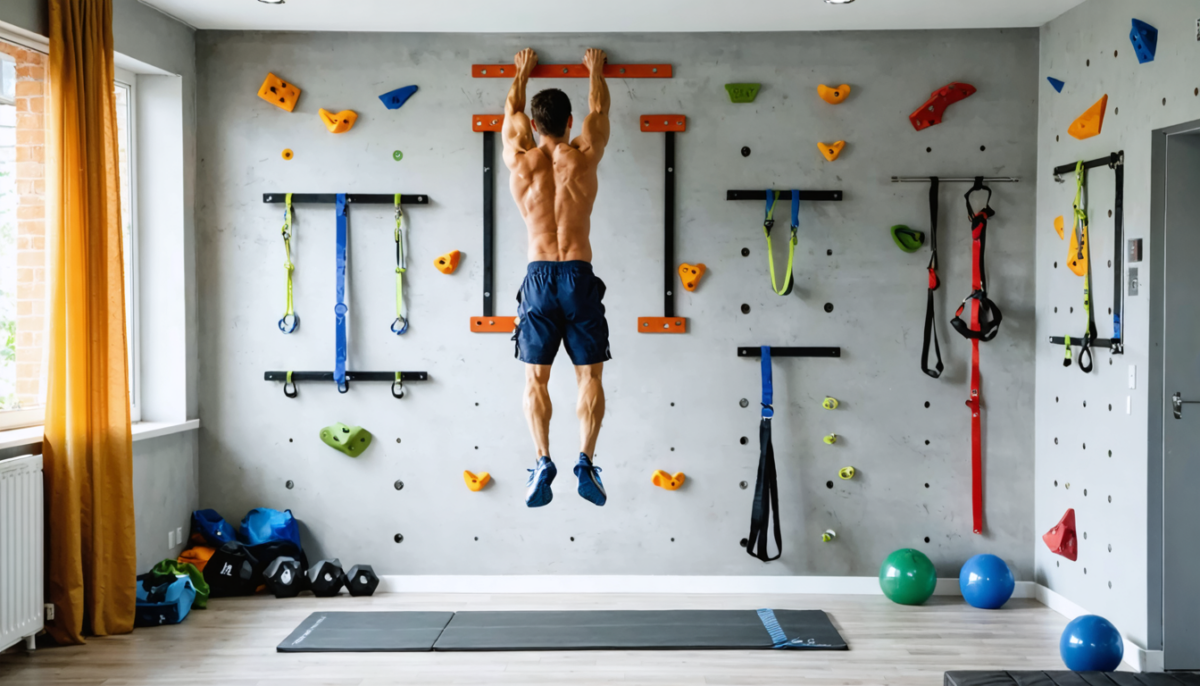 découvrez des exercices clés et des programmes complets pour vous entraîner à l'escalade chez vous, améliorer votre technique et renforcer votre force en toute sécurité.