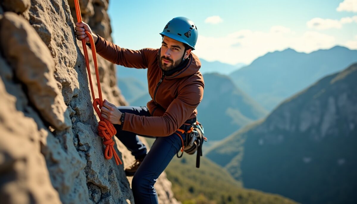 Le nœud de tisserand en escalade : guide pratique pour le maîtriser parfaitement