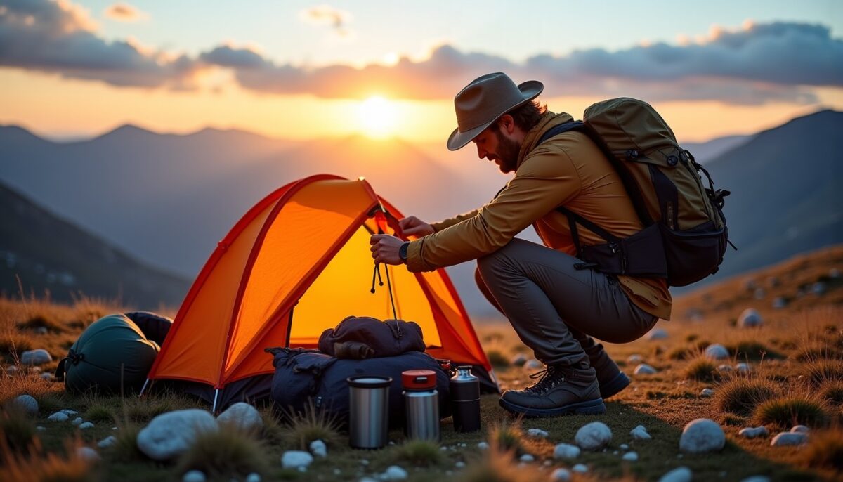 Bivouac : la liste indispensable et ultra-légère pour partir léger et bien équipé