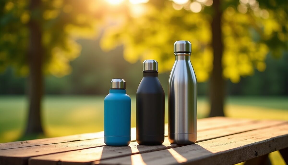 Meilleure bouteille isotherme pour les trajets et sorties courtes : trois formats comparés